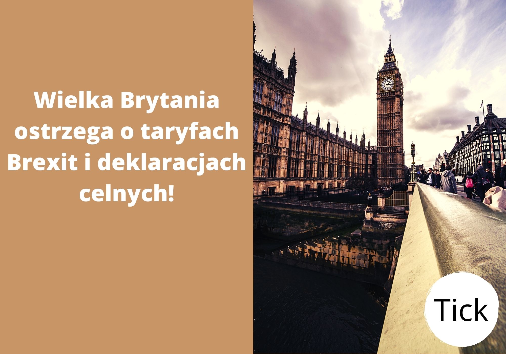 Wielka Brytania ostrzega o taryfach Brexit i deklaracjach celnych!