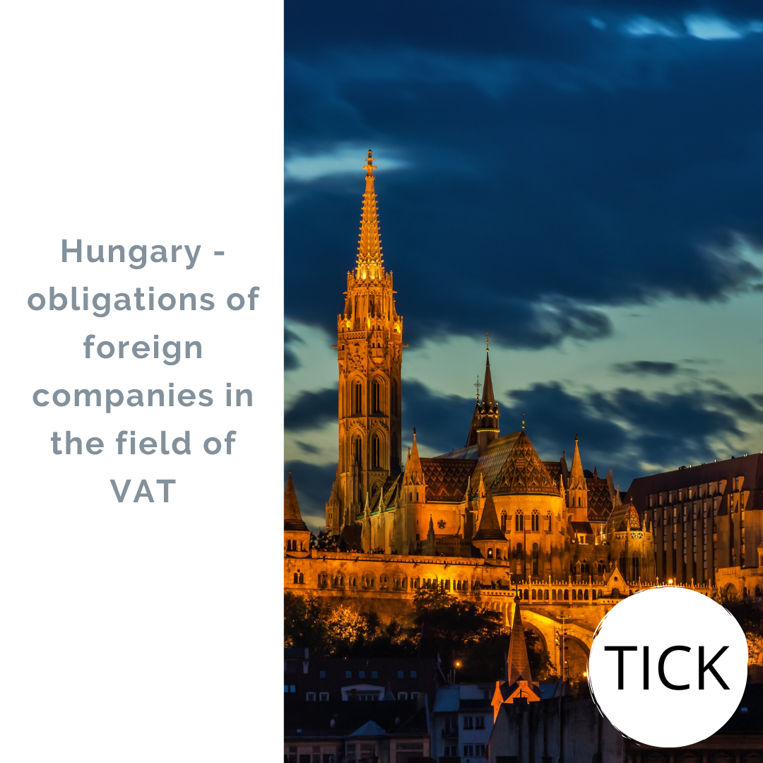 Hungary - obligations of foreign companies in the field of VAT