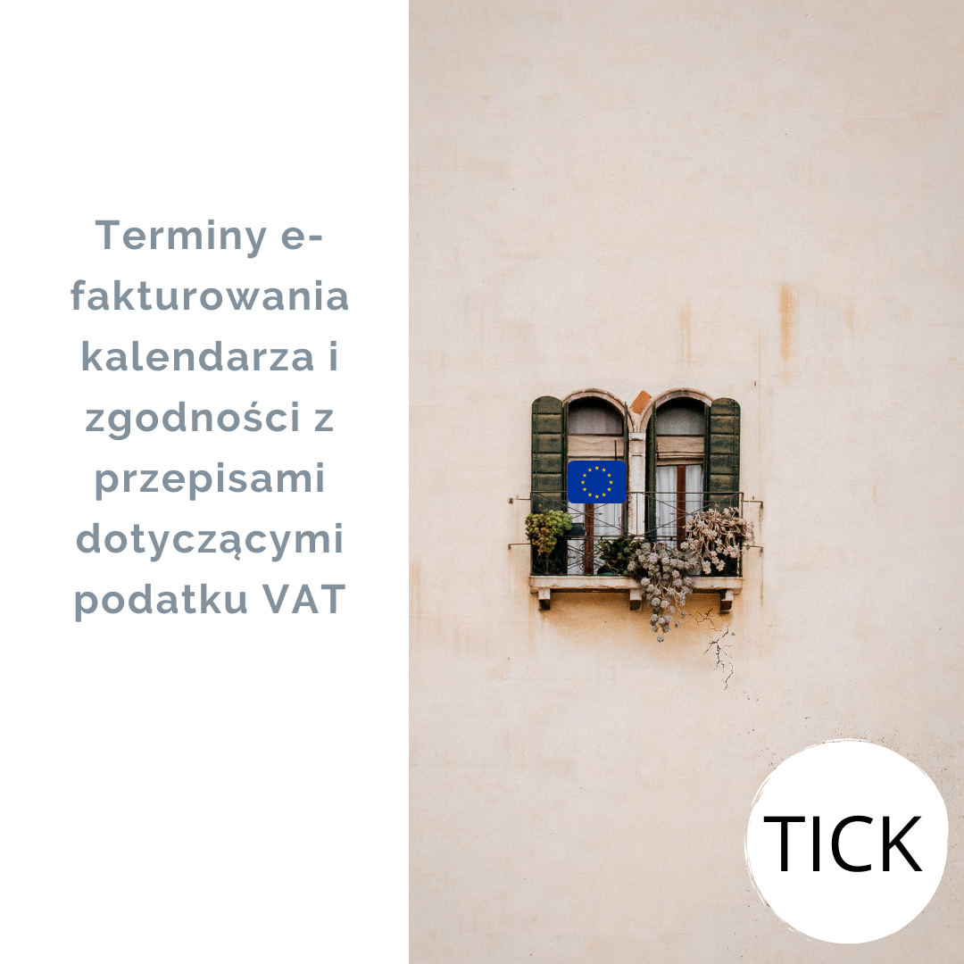 Terminy e-fakturowania kalendarza i zgodności z przepisami dotyczącymi podatku VAT