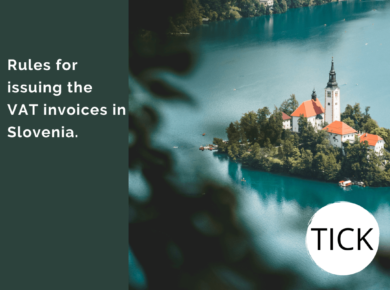 Rules for issuing the VAT invoices in Slovenia