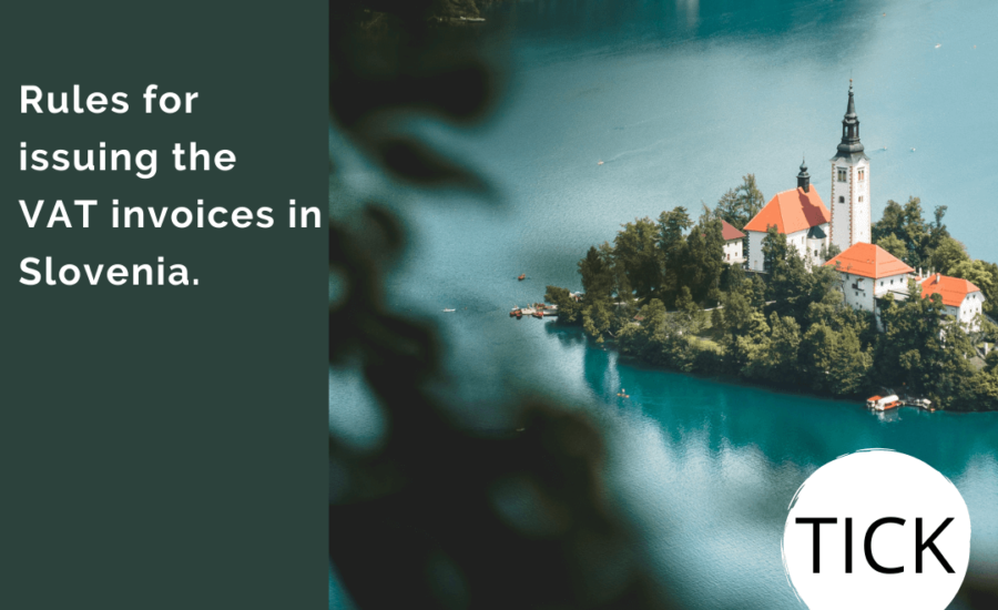 Rules for issuing the VAT invoices in Slovenia