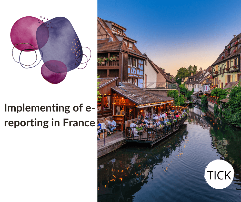 Implementing e-reporting in France