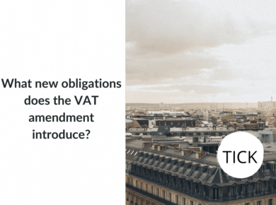 What new obligations does the VAT amendment introduce